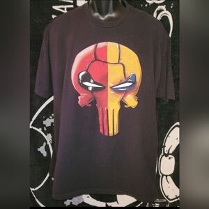 Teevillain-Taking Care Of Business-Deadpool/Deathstroke/Punisher-Size 3XL